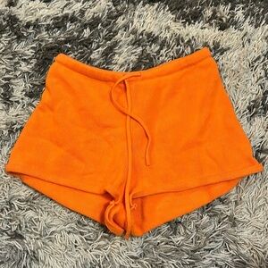 Kendall & Kylie Orange Athletic Shorts